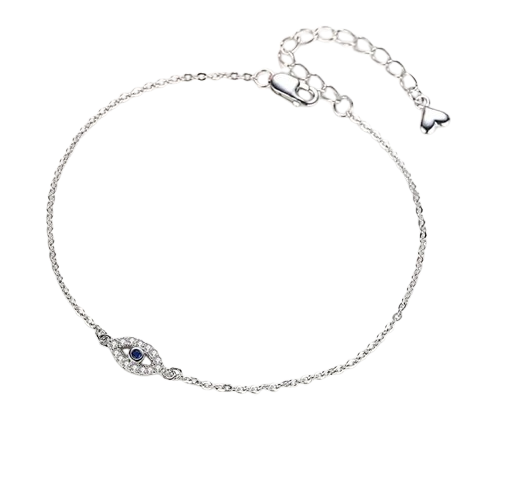 Pulseiras Sorte Azul Cristal Joias da Sorte