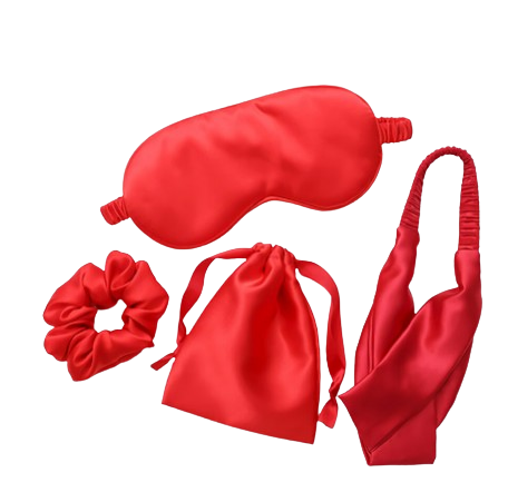 Máscara de dormir 4 peças