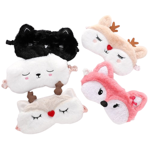Máscaras de Dormir de Bichinhos