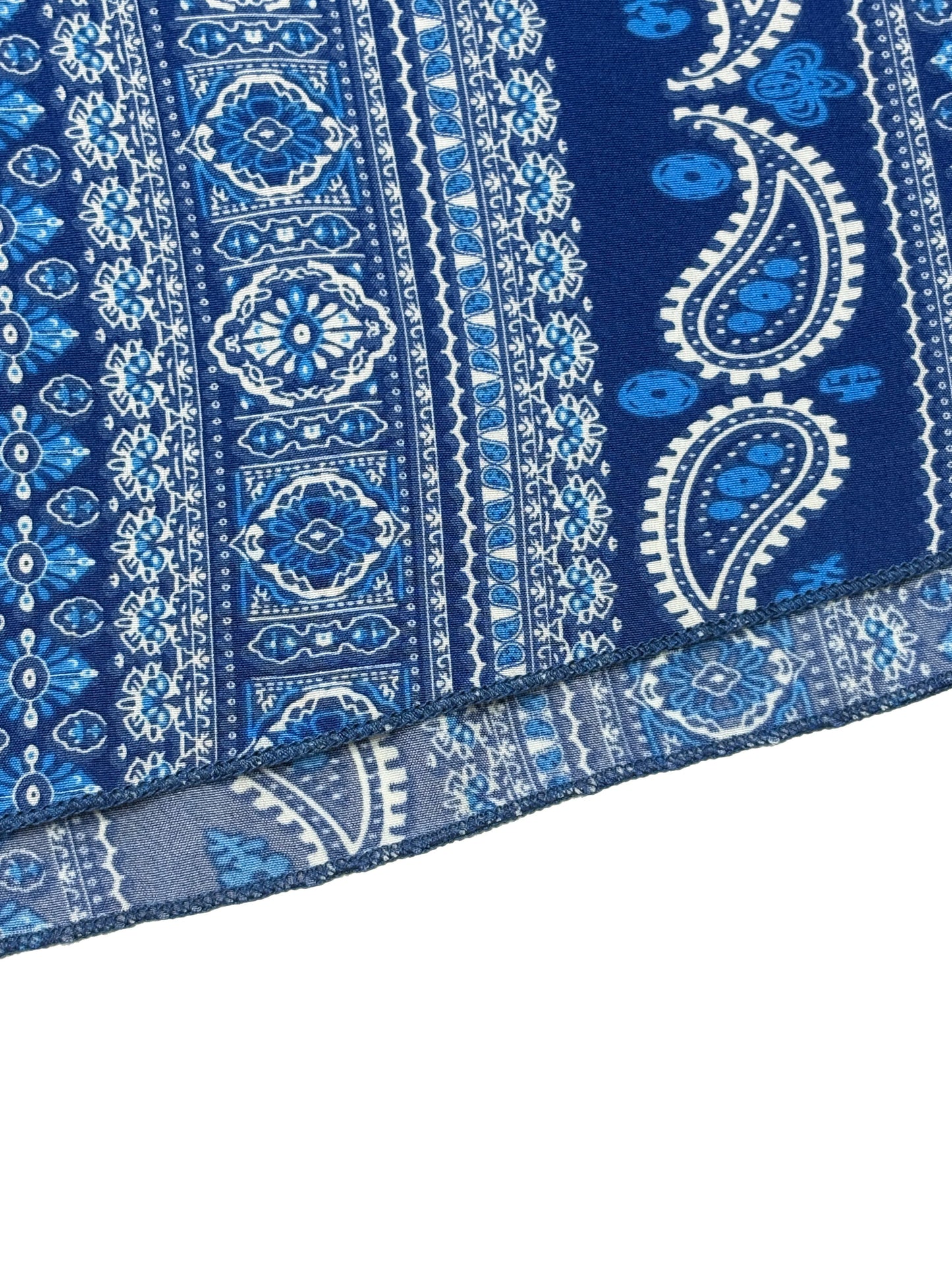 Vestido longo feminino de verão com estampa