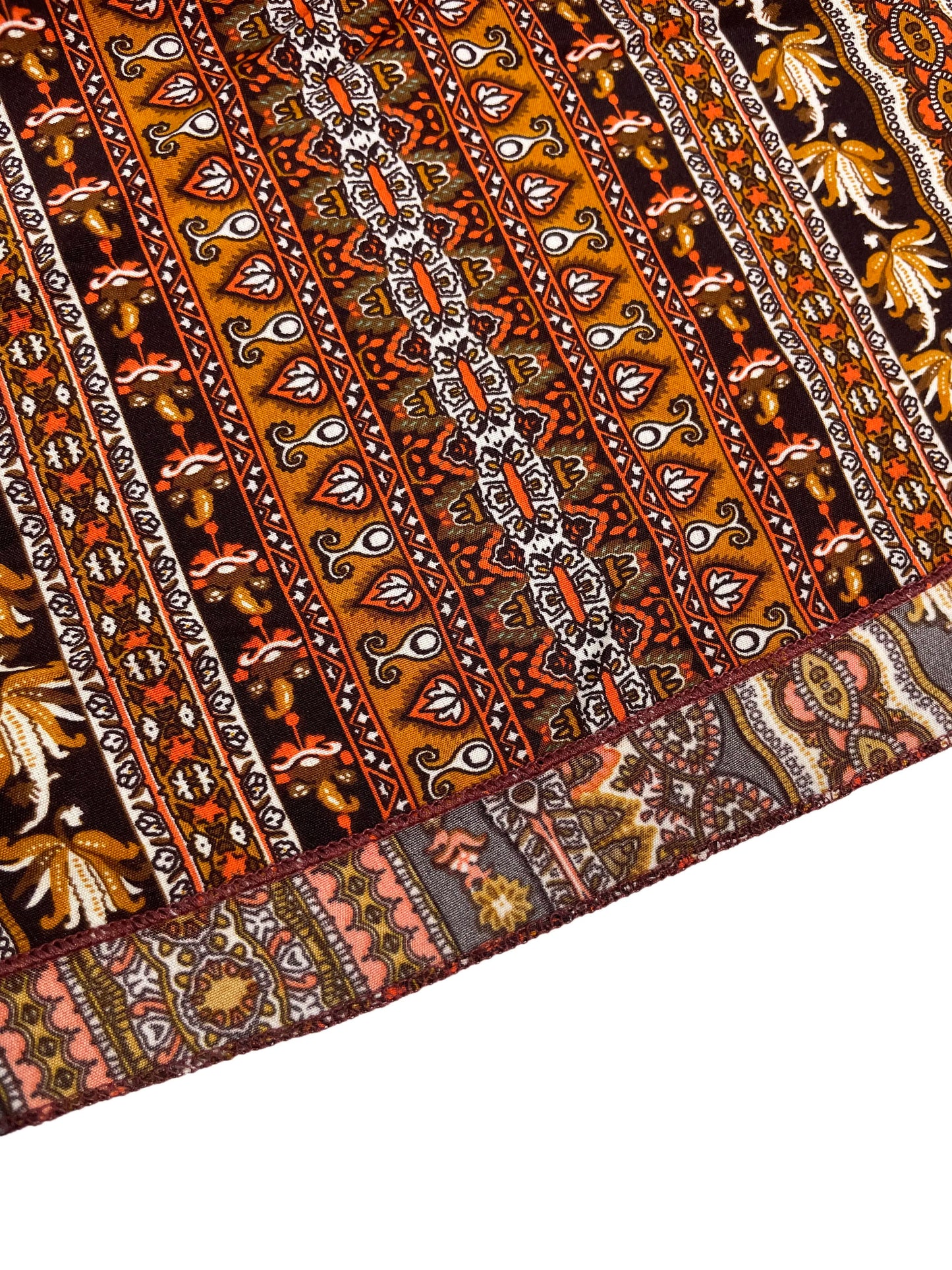 Vestido longo feminino de verão com estampa