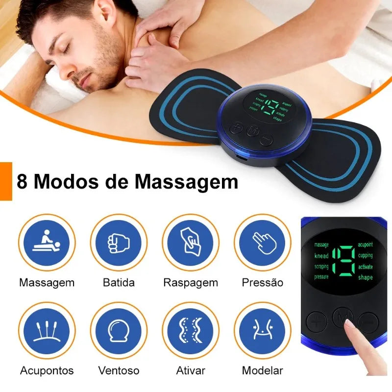 Massageado Elétrico do Pescoço Inteligente Portátil
