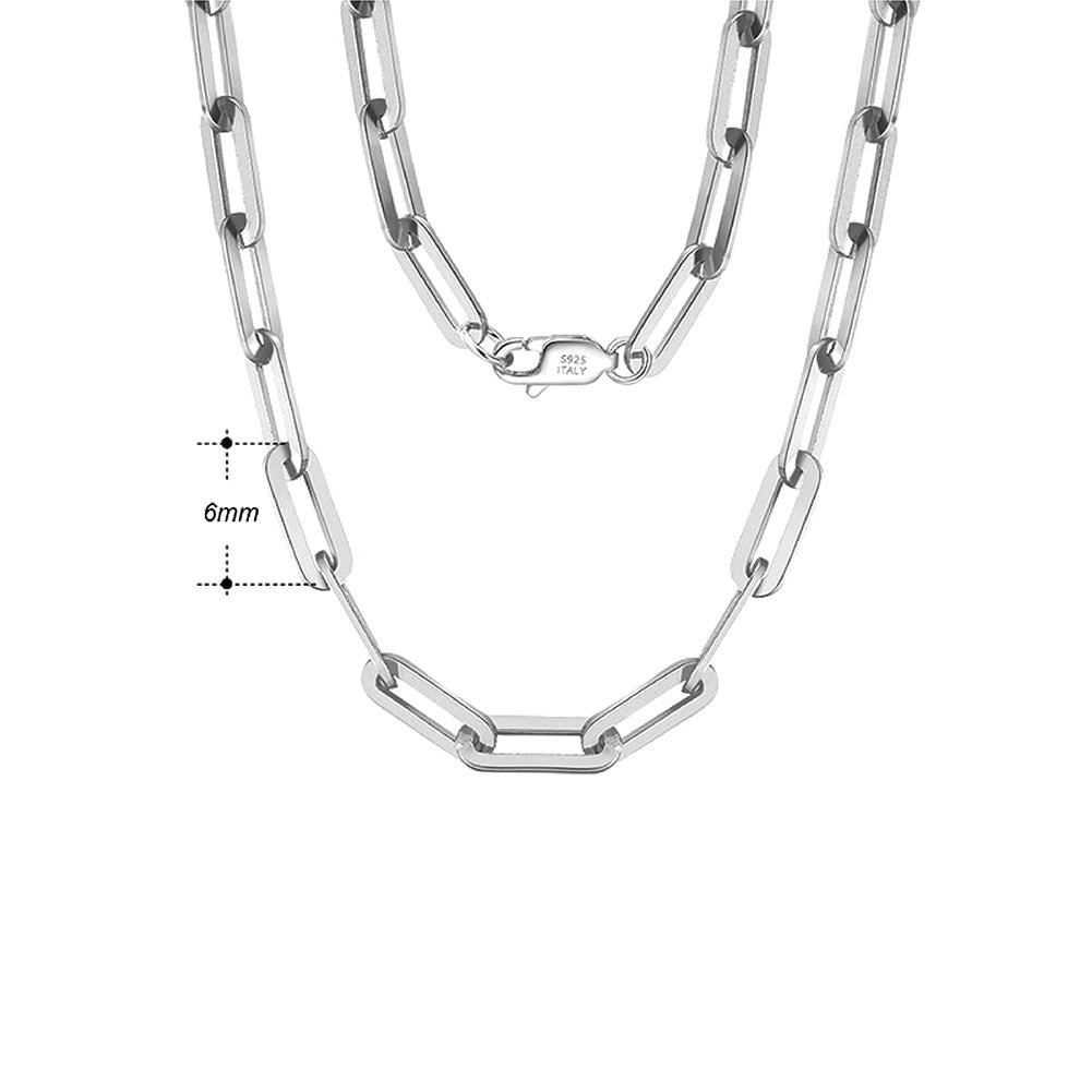 Colar grosso de elos longos