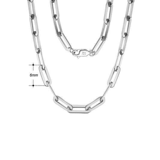 Colar grosso de elos longos