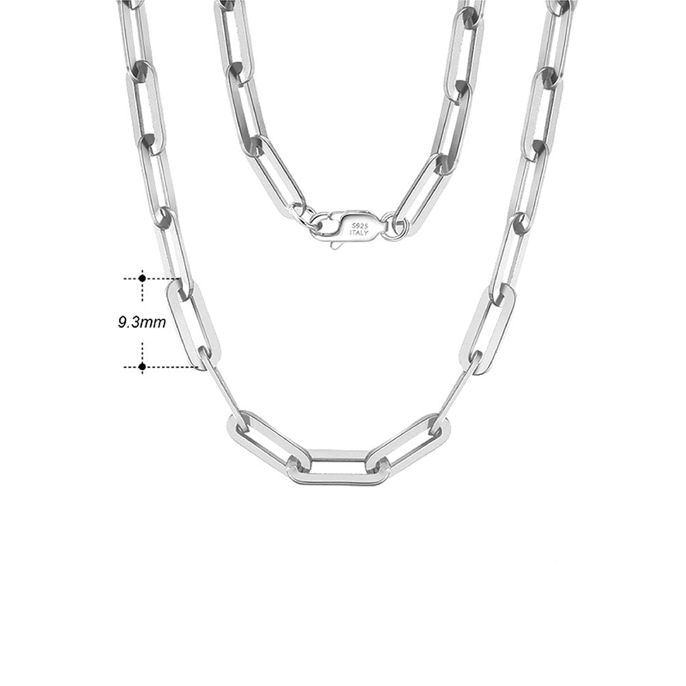 Colar grosso de elos longos